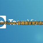 TeamViewer可以固定密码吗？